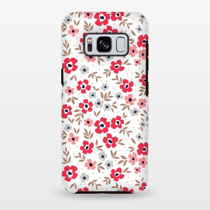 Galaxy S8 plus StrongFit Seamless Flowers ONE by ArtsCase