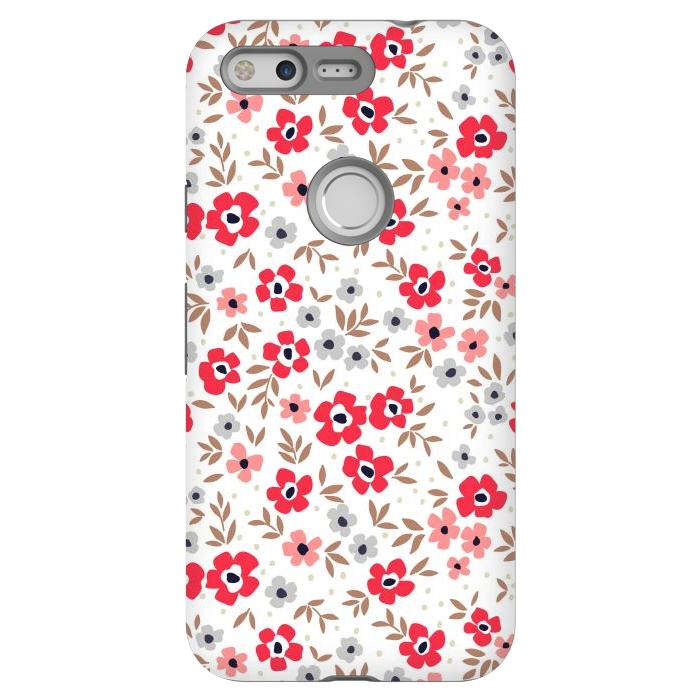 Pixel StrongFit Seamless Flowers ONE by ArtsCase