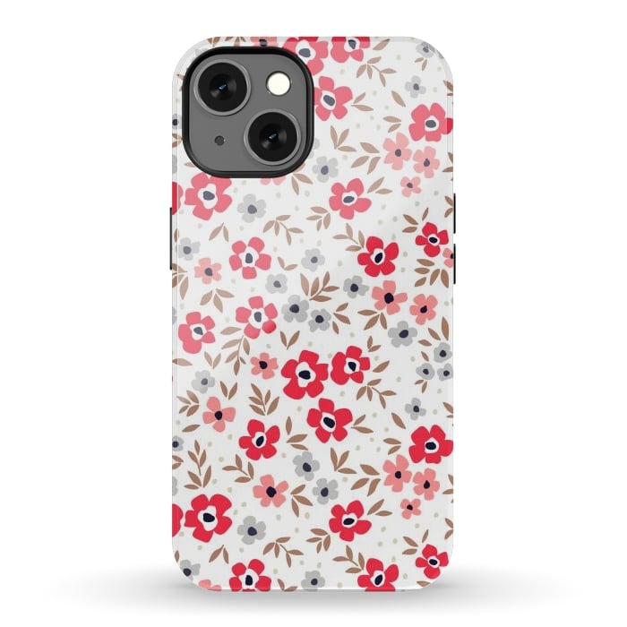 iPhone 13 StrongFit Seamless Flowers ONE by ArtsCase