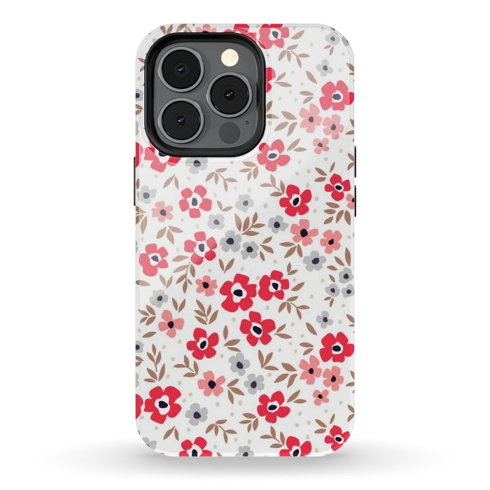 iPhone 13 pro StrongFit Seamless Flowers ONE by ArtsCase