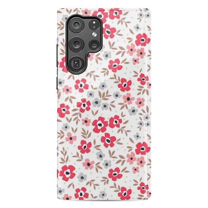 Galaxy S22 Ultra StrongFit Seamless Flowers ONE by ArtsCase