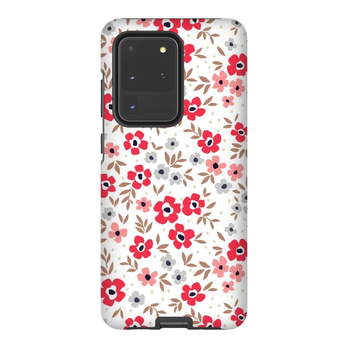Galaxy S20 Ultra StrongFit Seamless Flowers ONE by ArtsCase