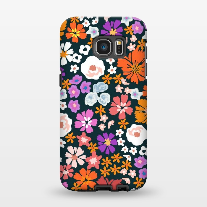 Galaxy S7 EDGE StrongFit WildFlowers TWO by ArtsCase