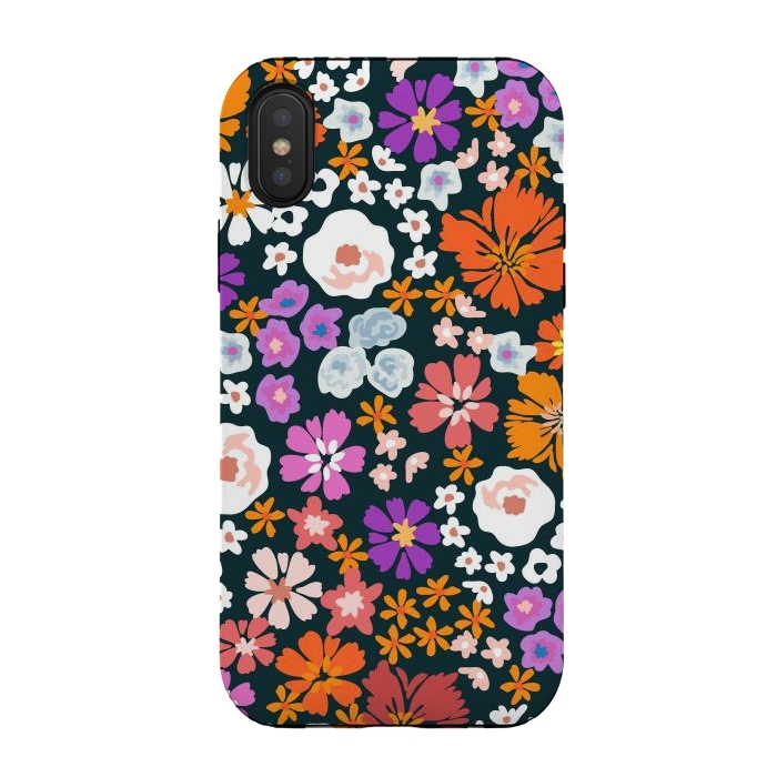 iPhone Xs / X StrongFit WildFlowers TWO by ArtsCase