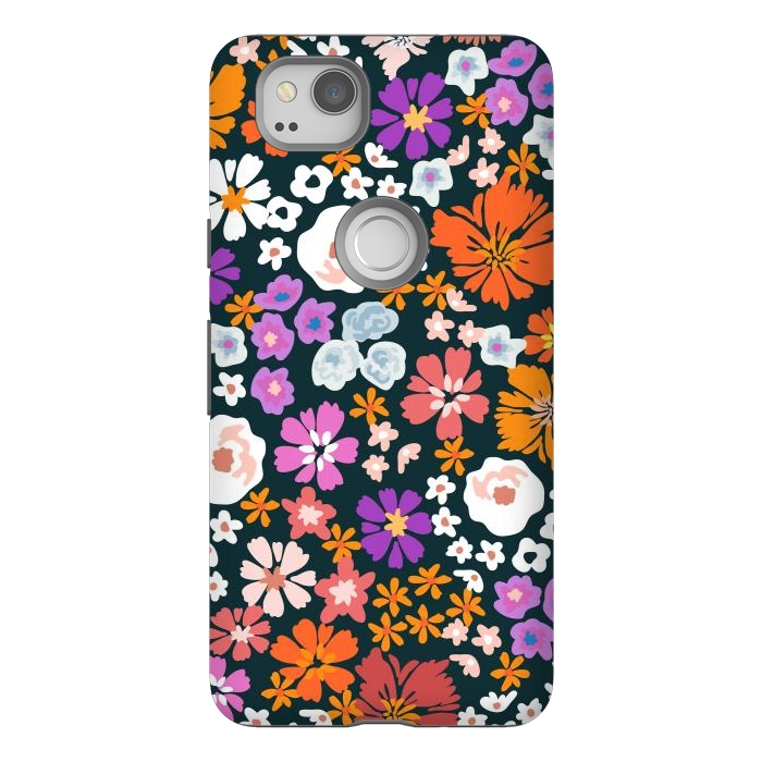 Pixel 2 StrongFit WildFlowers TWO by ArtsCase