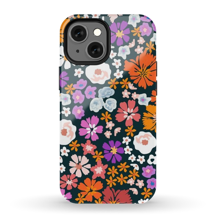 iPhone 13 mini StrongFit WildFlowers TWO by ArtsCase