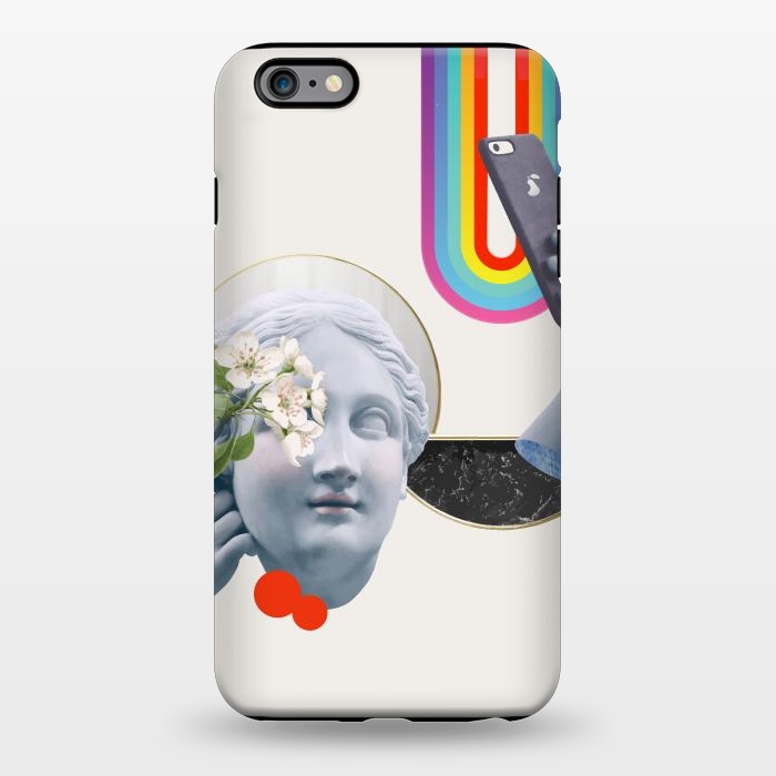 iPhone 6/6s plus StrongFit Greek Goddess Rainbow Selfie by Pear iPhone by Uma Prabhakar Gokhale