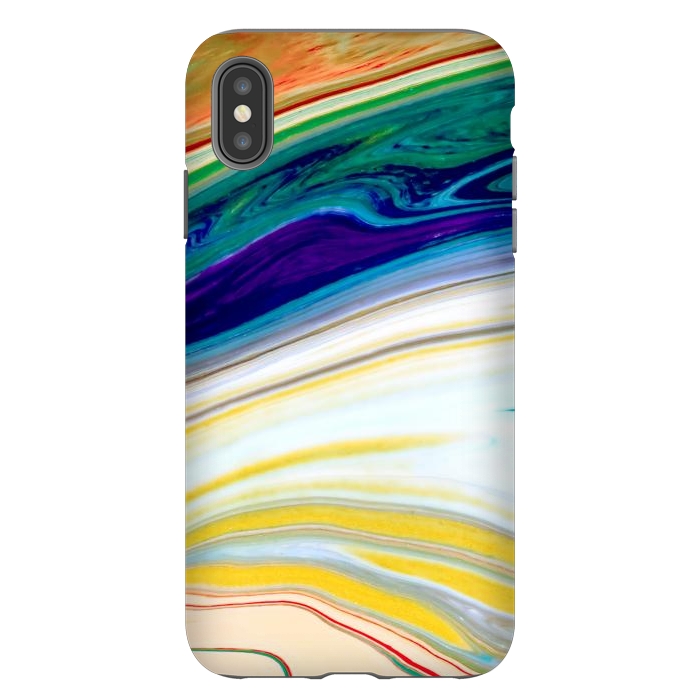 iPhone Xs Max StrongFit Abstract Marble Background Creative Contemporary Liquid Design by ArtsCase