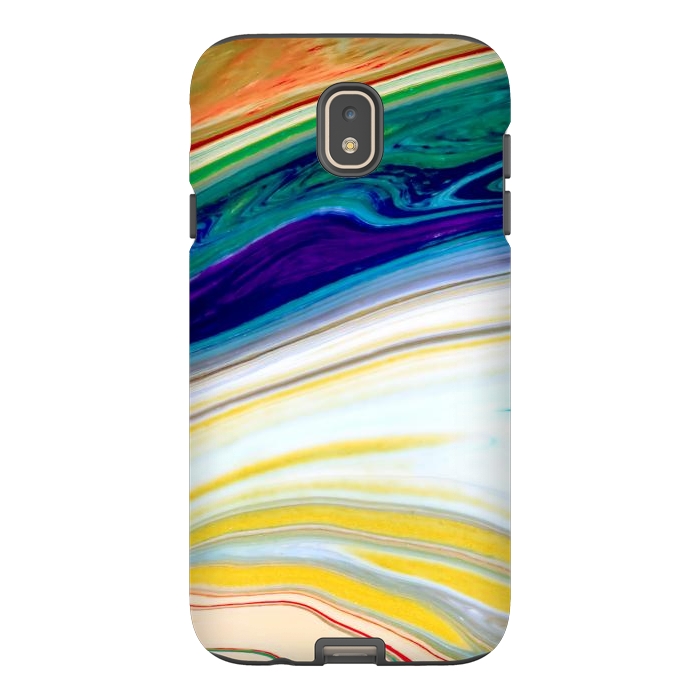 Galaxy J7 StrongFit Abstract Marble Background Creative Contemporary Liquid Design by ArtsCase