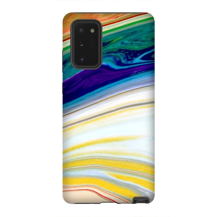 Galaxy Note 20 StrongFit Abstract Marble Background Creative Contemporary Liquid Design by ArtsCase
