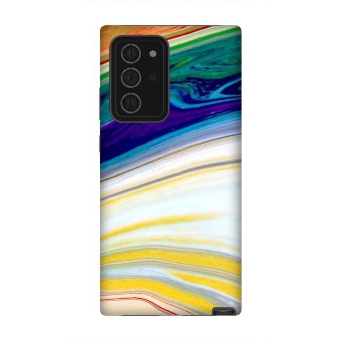 Galaxy Note 20 Ultra StrongFit Abstract Marble Background Creative Contemporary Liquid Design by ArtsCase