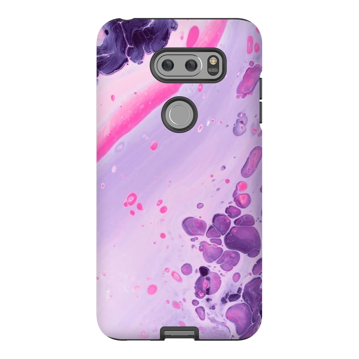 V30 StrongFit Pink and Purple Waves by ArtsCase