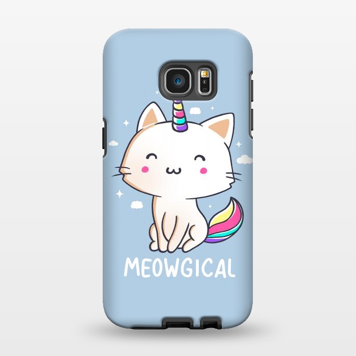 Galaxy S7 EDGE StrongFit Meowgical by eduely