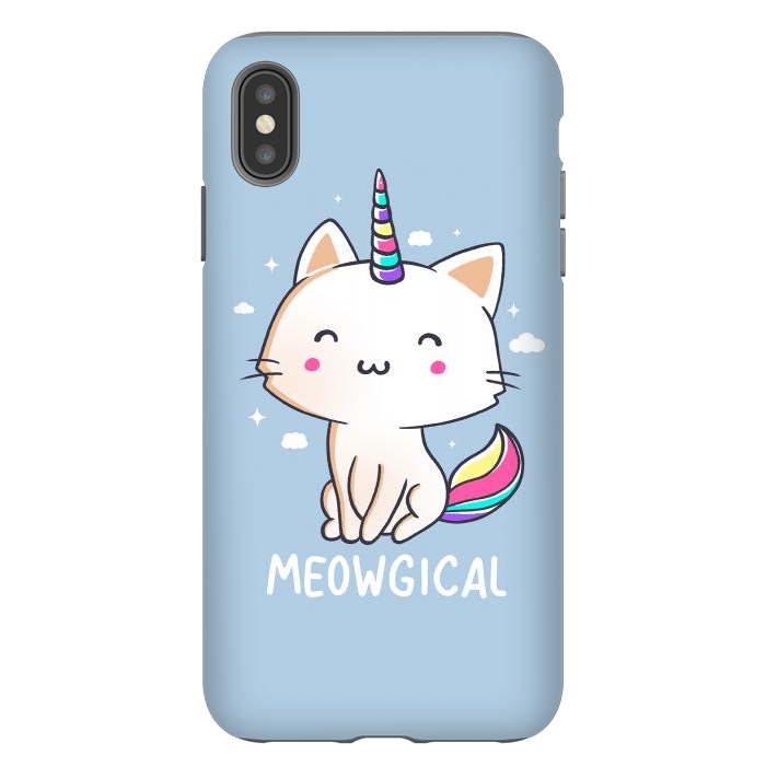 iPhone Xs Max StrongFit Meowgical by eduely