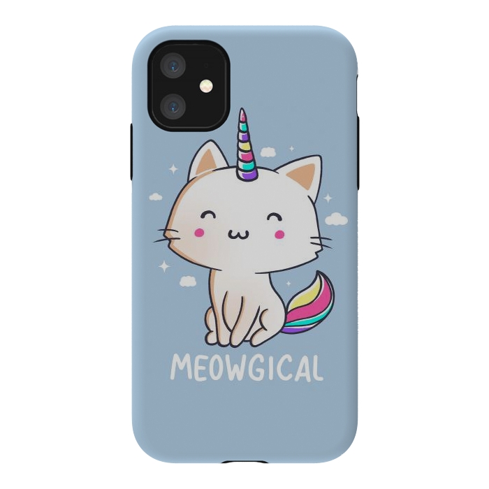 iPhone 11 StrongFit Meowgical by eduely