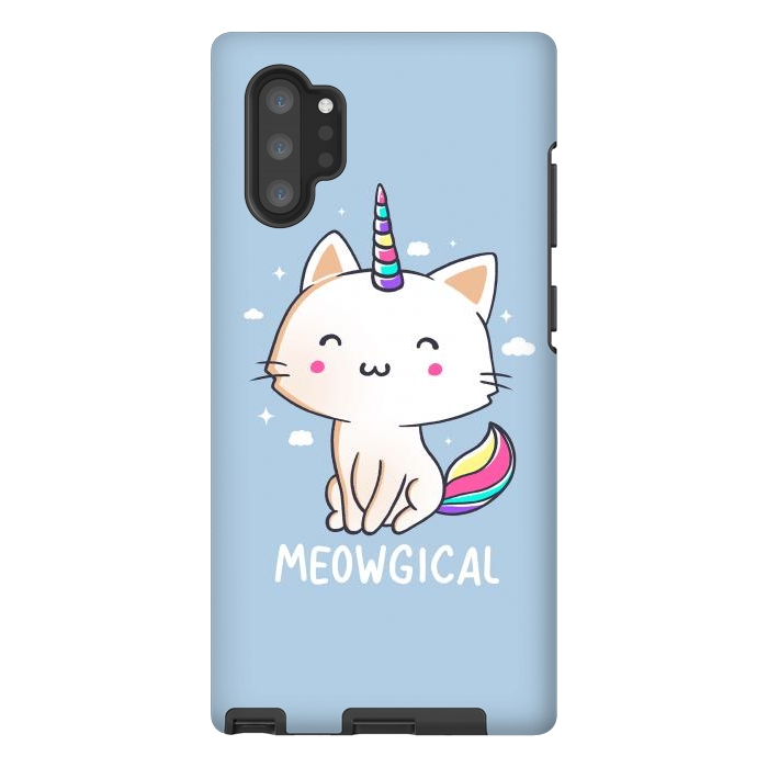 Galaxy Note 10 plus StrongFit Meowgical by eduely