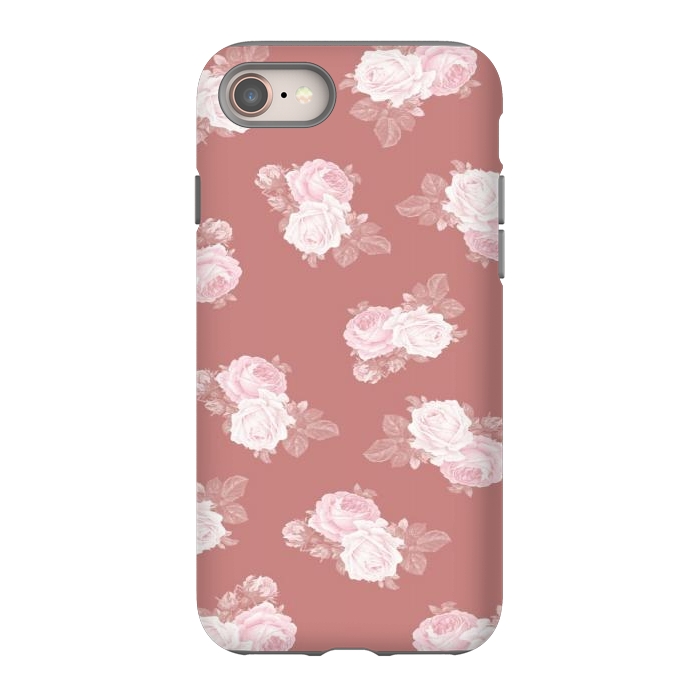 iPhone SE StrongFit Pink Floral by CAS