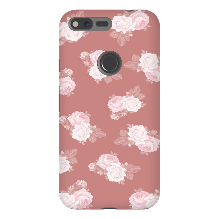 Pixel XL StrongFit Pink Floral by CAS