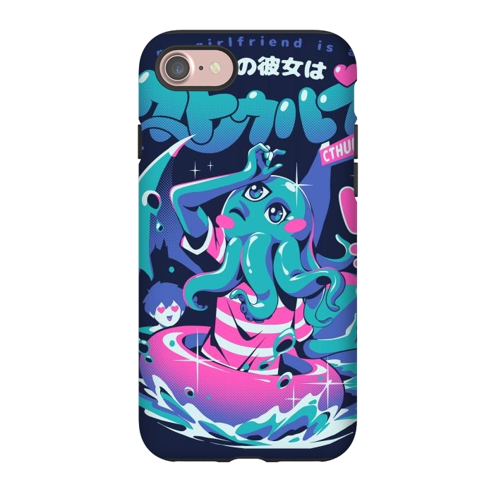 iPhone 7 StrongFit Cthulhu Girlfriend by Ilustrata