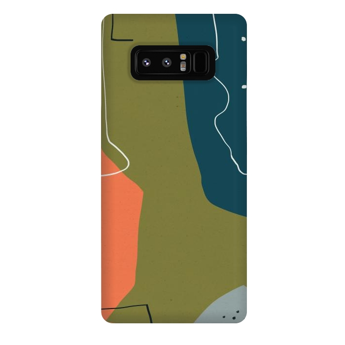 Galaxy Note 8 StrongFit The Abstract Thinker & a Starry Night by Uma Prabhakar Gokhale