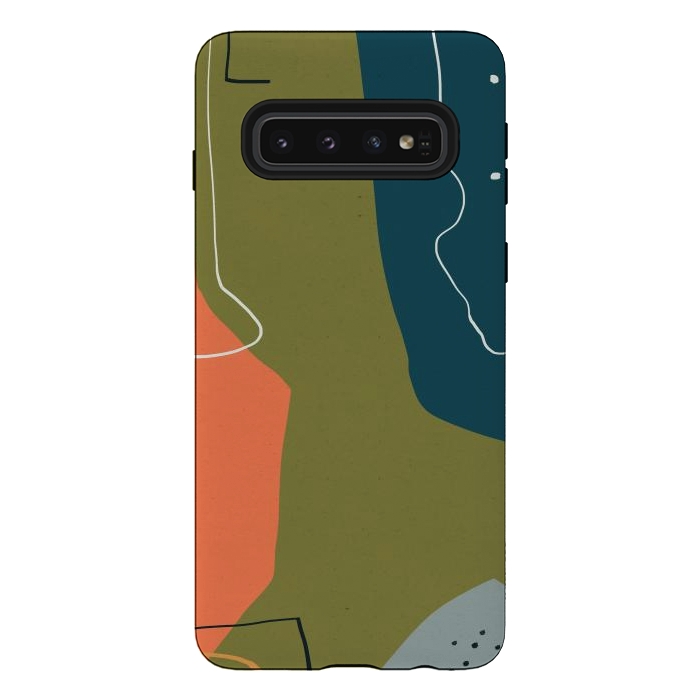 Galaxy S10 StrongFit The Abstract Thinker & a Starry Night by Uma Prabhakar Gokhale