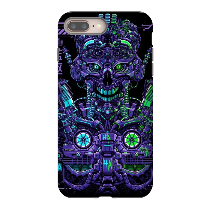 iPhone 8 plus StrongFit Cyber Robot by Alberto