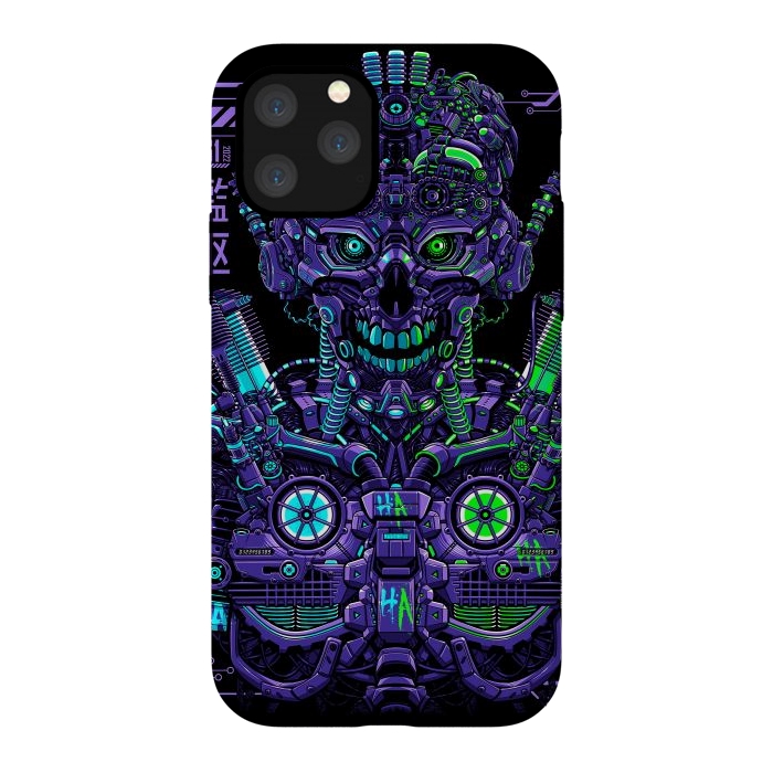 iPhone 11 Pro StrongFit Cyber Robot by Alberto
