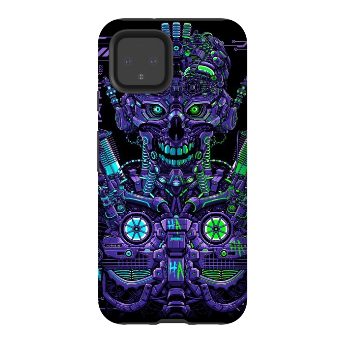 Pixel 4 StrongFit Cyber Robot by Alberto