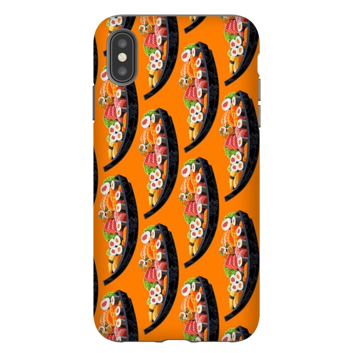 iPhone Xs Max StrongFit Japanese sushi boat by Alberto