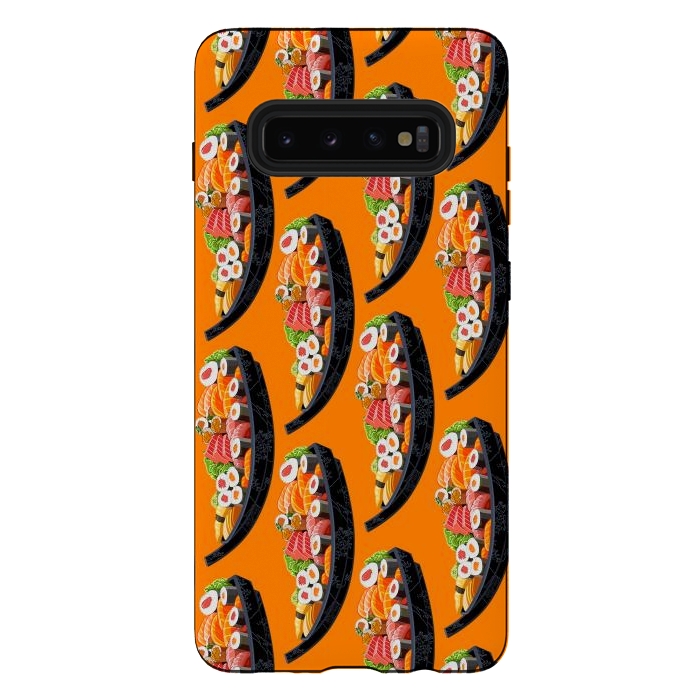 Galaxy S10 plus StrongFit Japanese sushi boat by Alberto