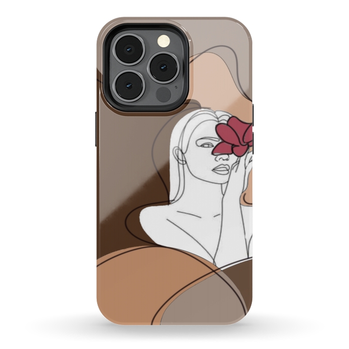 iPhone 13 pro StrongFit Abstract woman by CAS