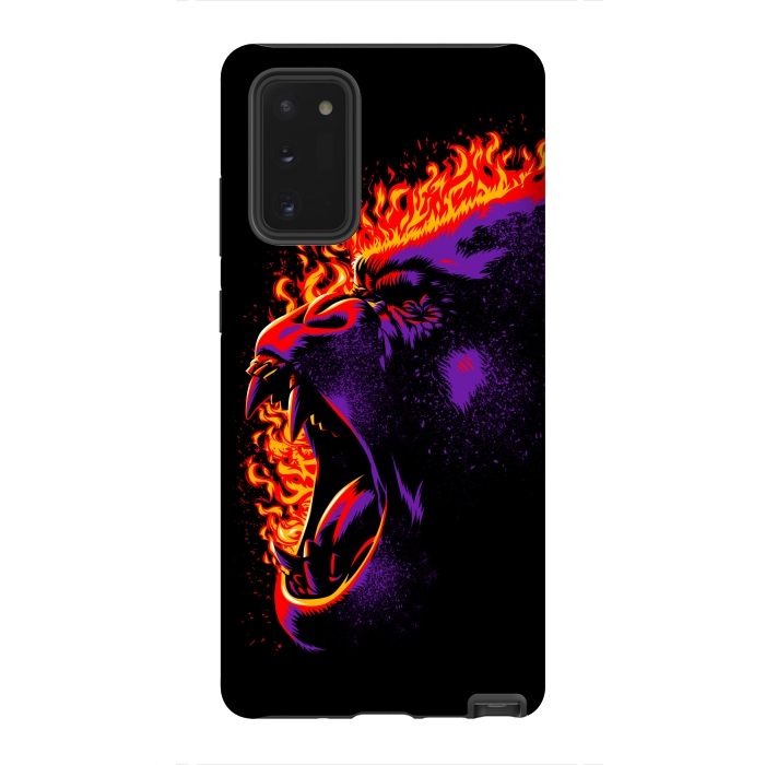 Galaxy Note 20 StrongFit Gorilla on fire por Alberto