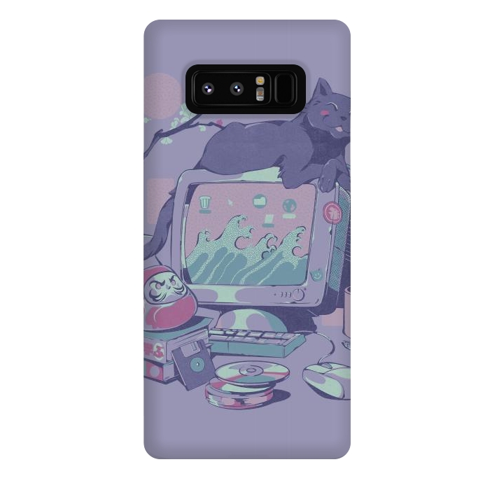 Galaxy Note 8 StrongFit Japanese Desktop by Ilustrata
