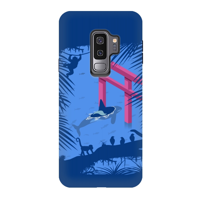 Galaxy S9 plus StrongFit Whale under Japanese Torii by Alberto