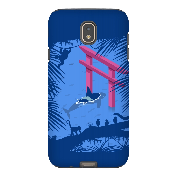 Galaxy J7 StrongFit Whale under Japanese Torii by Alberto