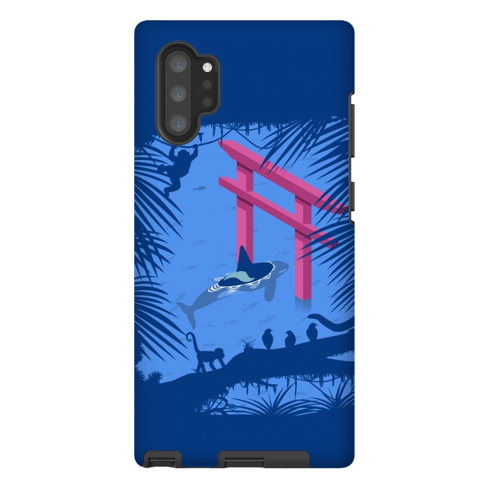Galaxy Note 10 plus StrongFit Whale under Japanese Torii by Alberto