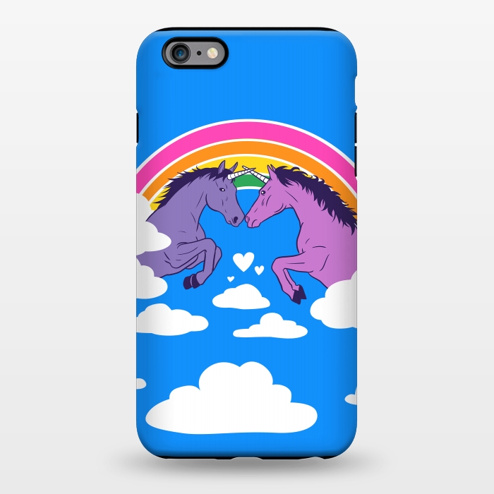iPhone 6/6s plus StrongFit Duel of unicorns by Alberto