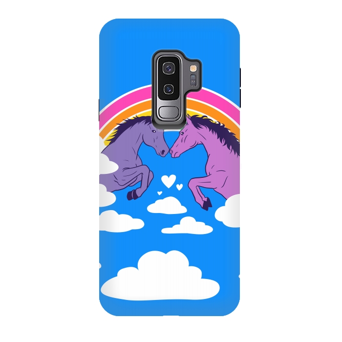 Galaxy S9 plus StrongFit Duel of unicorns by Alberto