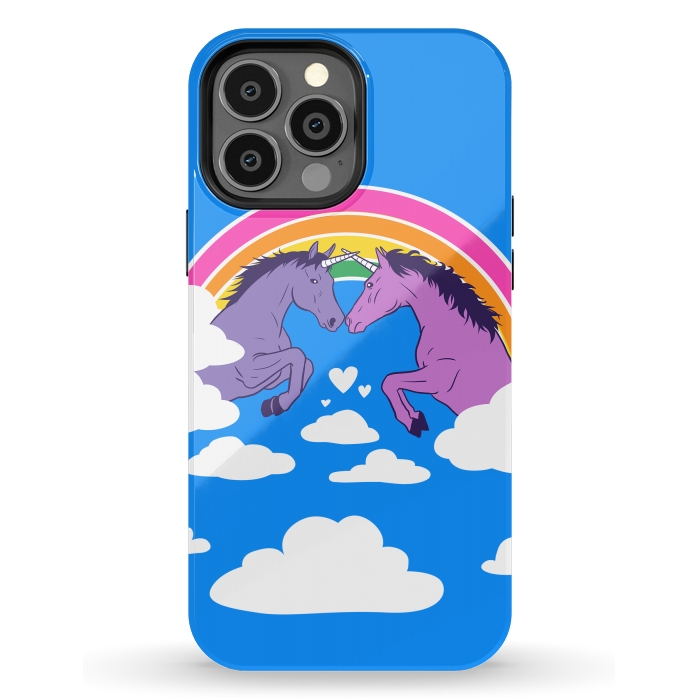 iPhone 13 Pro Max StrongFit Duel of unicorns by Alberto