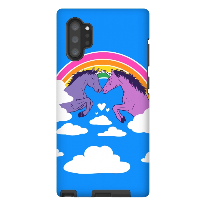 Galaxy Note 10 plus StrongFit Duel of unicorns by Alberto