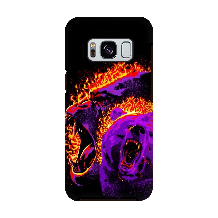 Galaxy S8 StrongFit Gorilla and bear from hell by Alberto