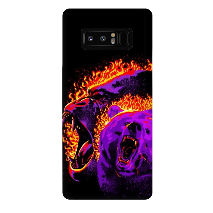 Galaxy Note 8 StrongFit Gorilla and bear from hell by Alberto