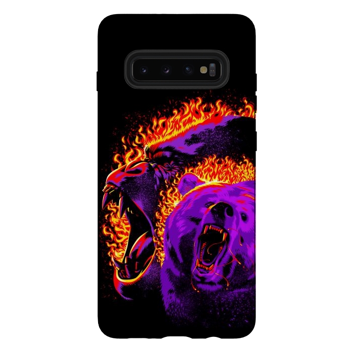 Galaxy S10 plus StrongFit Gorilla and bear from hell by Alberto