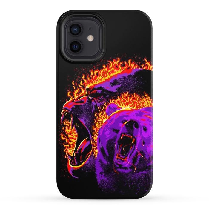 iPhone 12 StrongFit Gorilla and bear from hell by Alberto