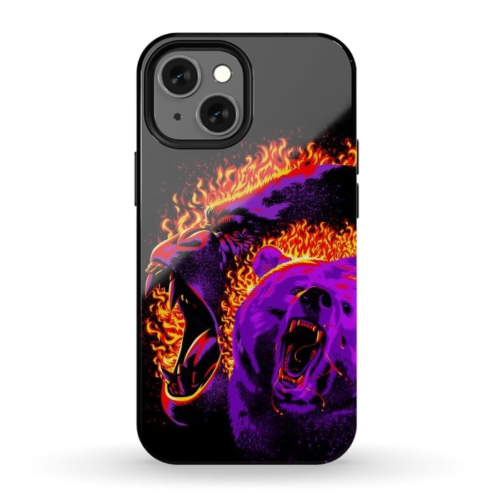 iPhone 13 mini StrongFit Gorilla and bear from hell por Alberto