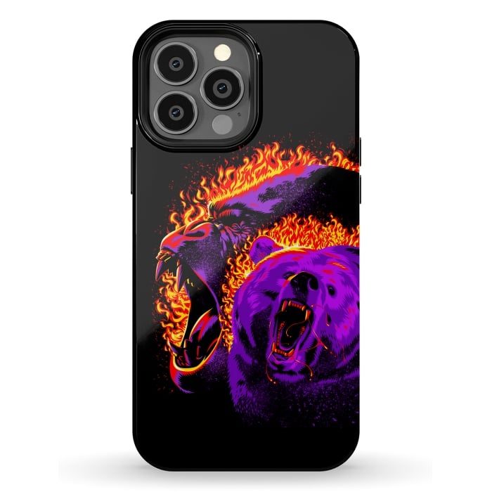 iPhone 13 Pro Max StrongFit Gorilla and bear from hell by Alberto