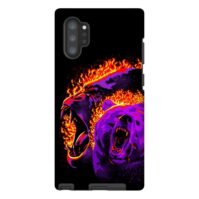 Galaxy Note 10 plus StrongFit Gorilla and bear from hell by Alberto