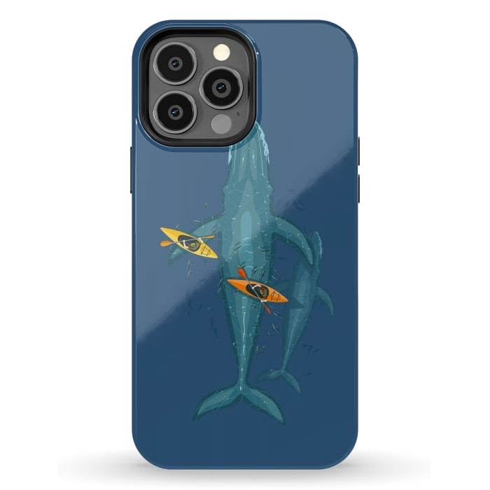 iPhone 13 Pro Max StrongFit Canoes on whale family por Alberto