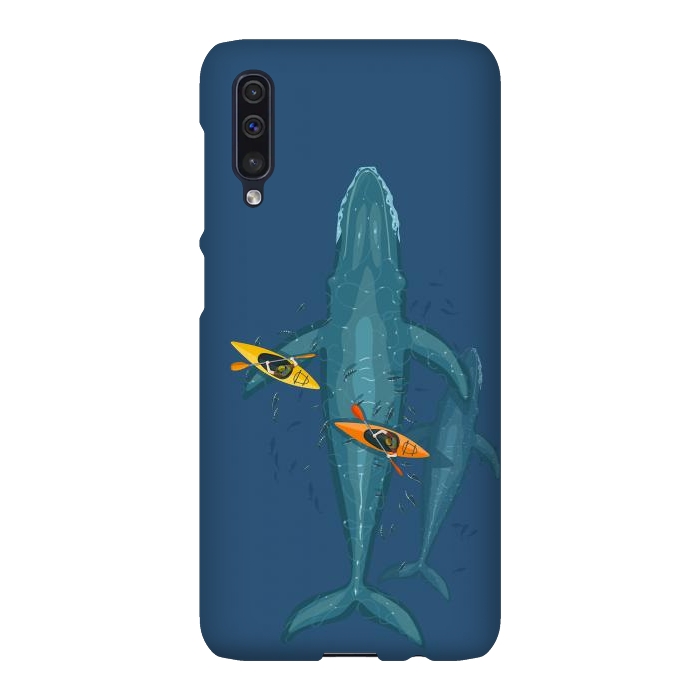 Galaxy A50 SlimFit Canoes on whale family by Alberto