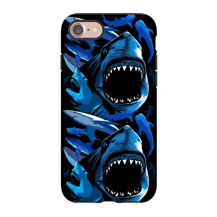 iPhone 7 StrongFit Sharks predators by Alberto